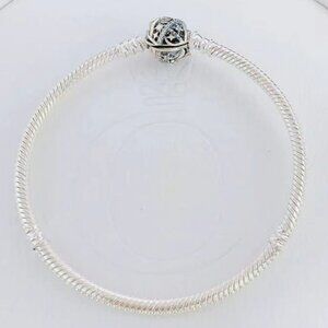 Pandora - Disney, Tinker Bell Clasp Pandora Moments Snake Chain Bracelet